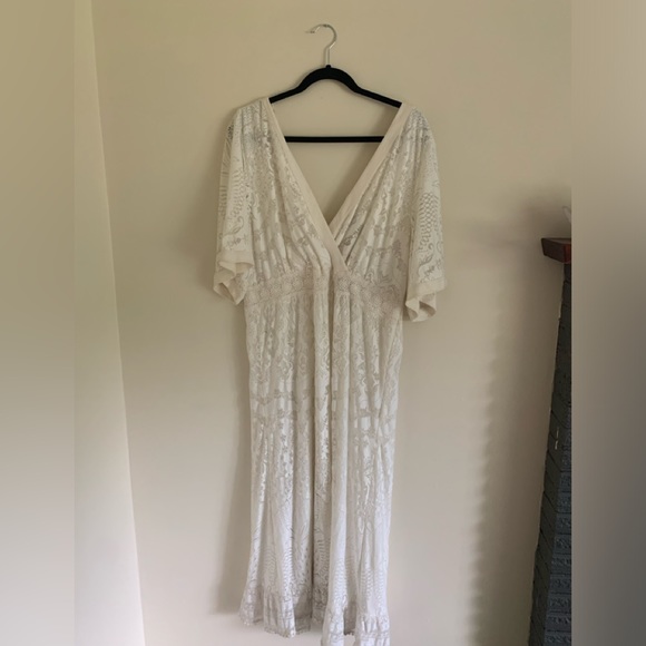 FARM Rio White Midi Dress - Picture 3 of 9